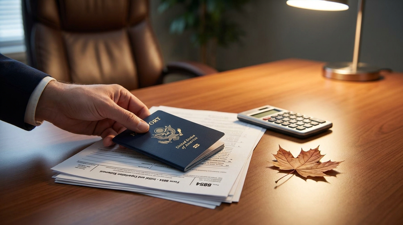 US Exit Tax & Form 8854: The 2026 Guide for Americans in Canada